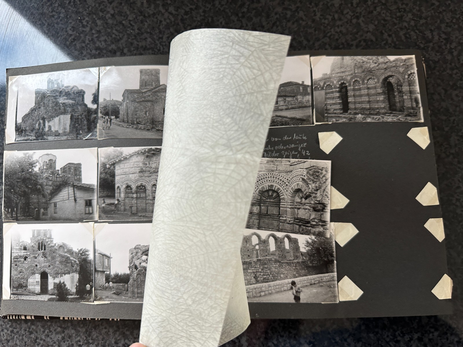 Old Photo Album Civilian with Flaws, Travel 1962, /24