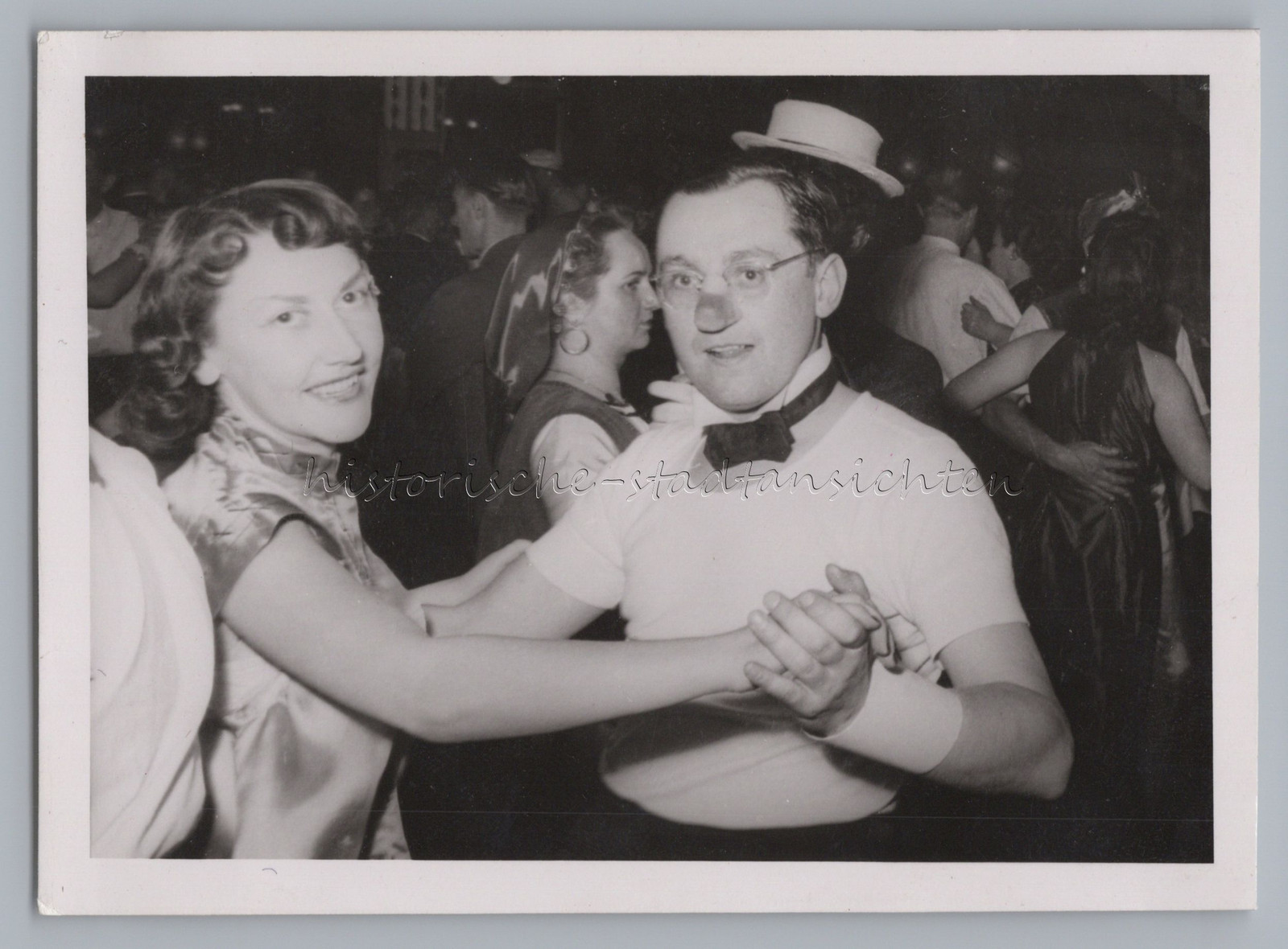Weilheim in Upper Bavaria – Zages Ball Carnival Ball Dancing – Old Photo 1950s