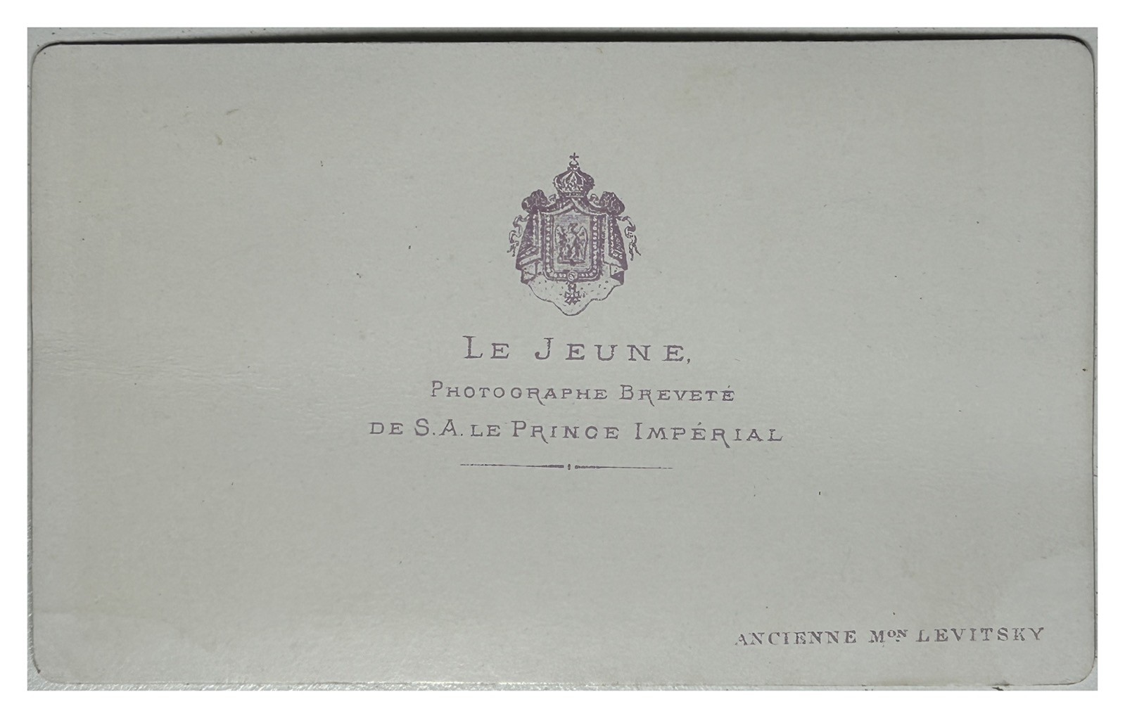 FRANCE Paris Portrait Of A Woman c1870 Photo Le Jeune CDV Vintage Albumine