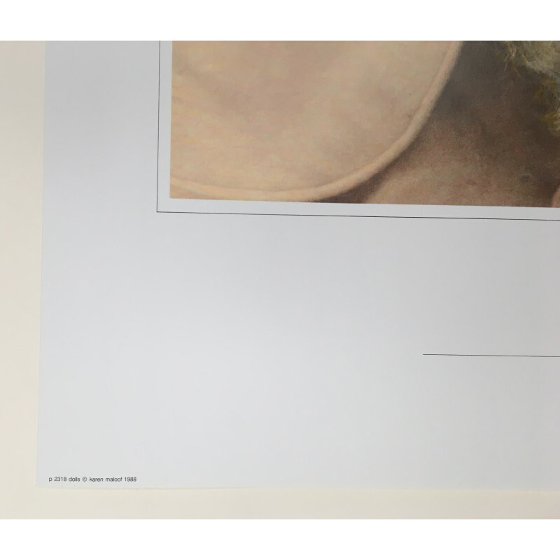 Karen Maloof – Dolls – 1988 – Offset Poster