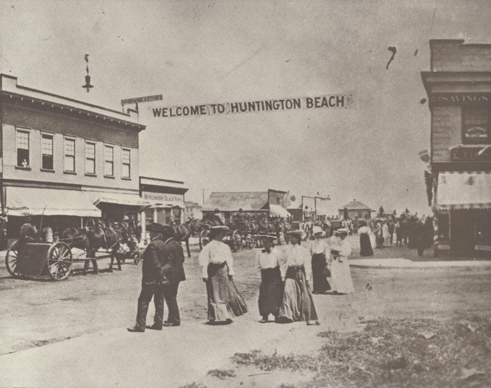 HUNTINGTON BEACH 1st “4th of JULY” PARADE 1904 Photo Print 947 11″ x 14″