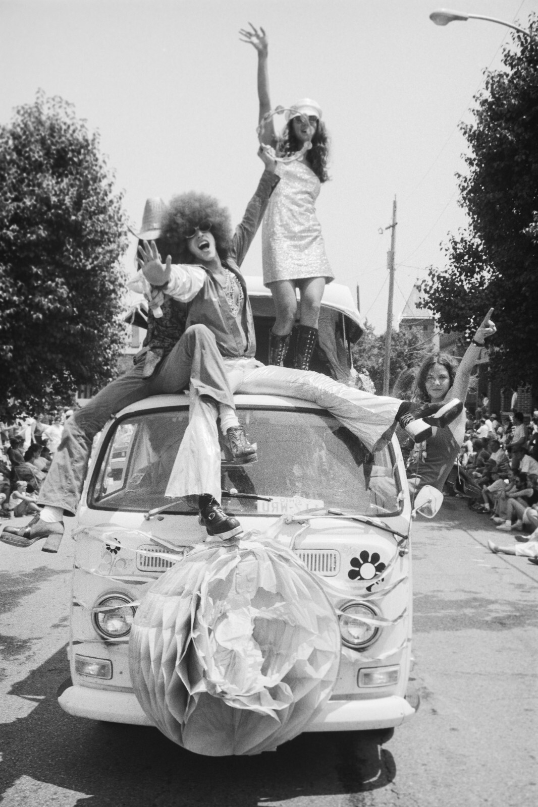 Analog Photo Print Hippies 20X30cm