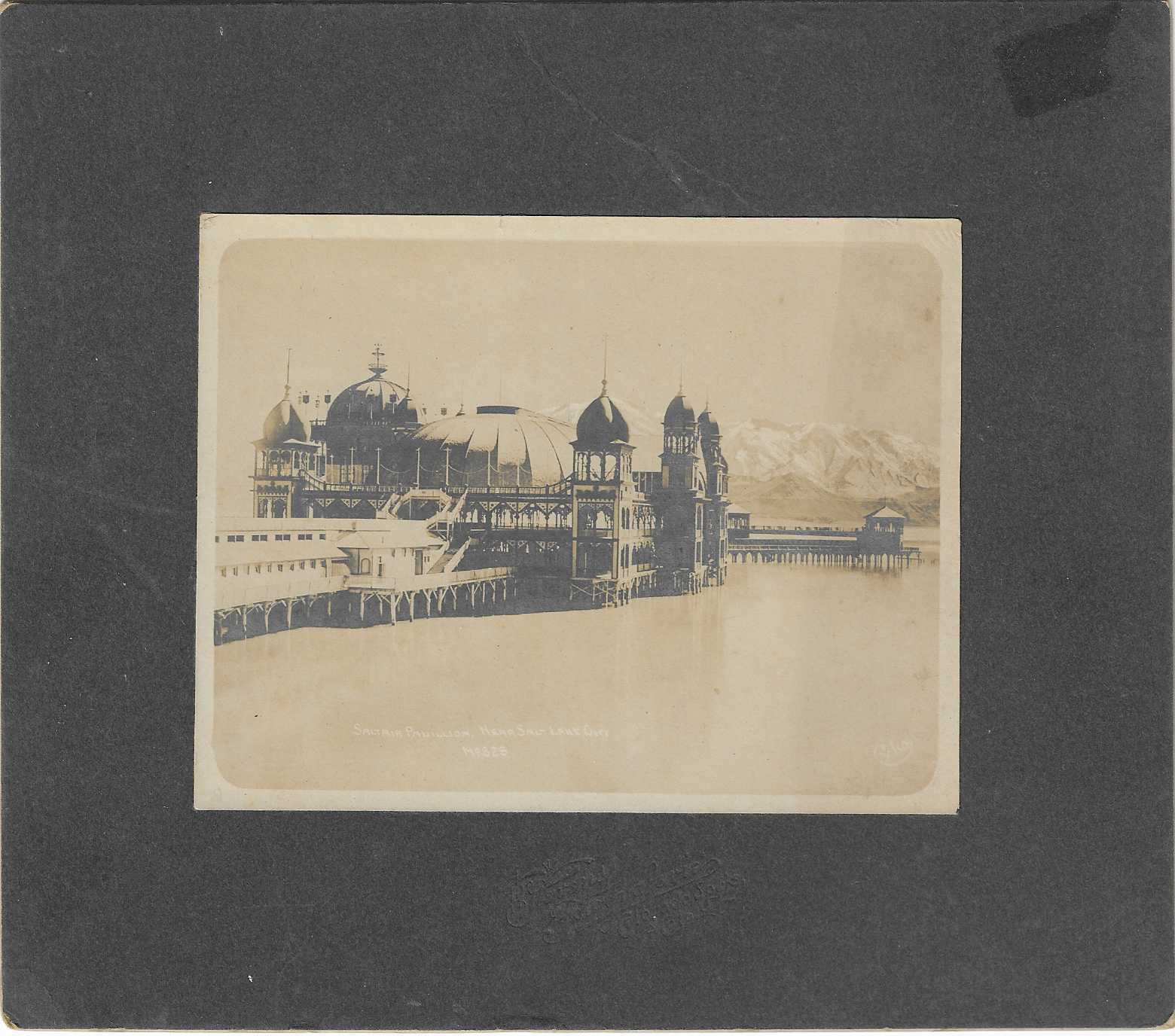 William Henry? Jackson / Saltair Pavilion Near Salt Lake City 1895