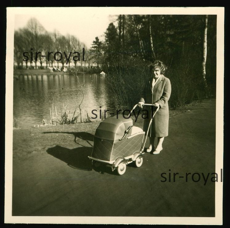 Community Park Lankwitz in Berlin 1960 – Photo 6x6cm