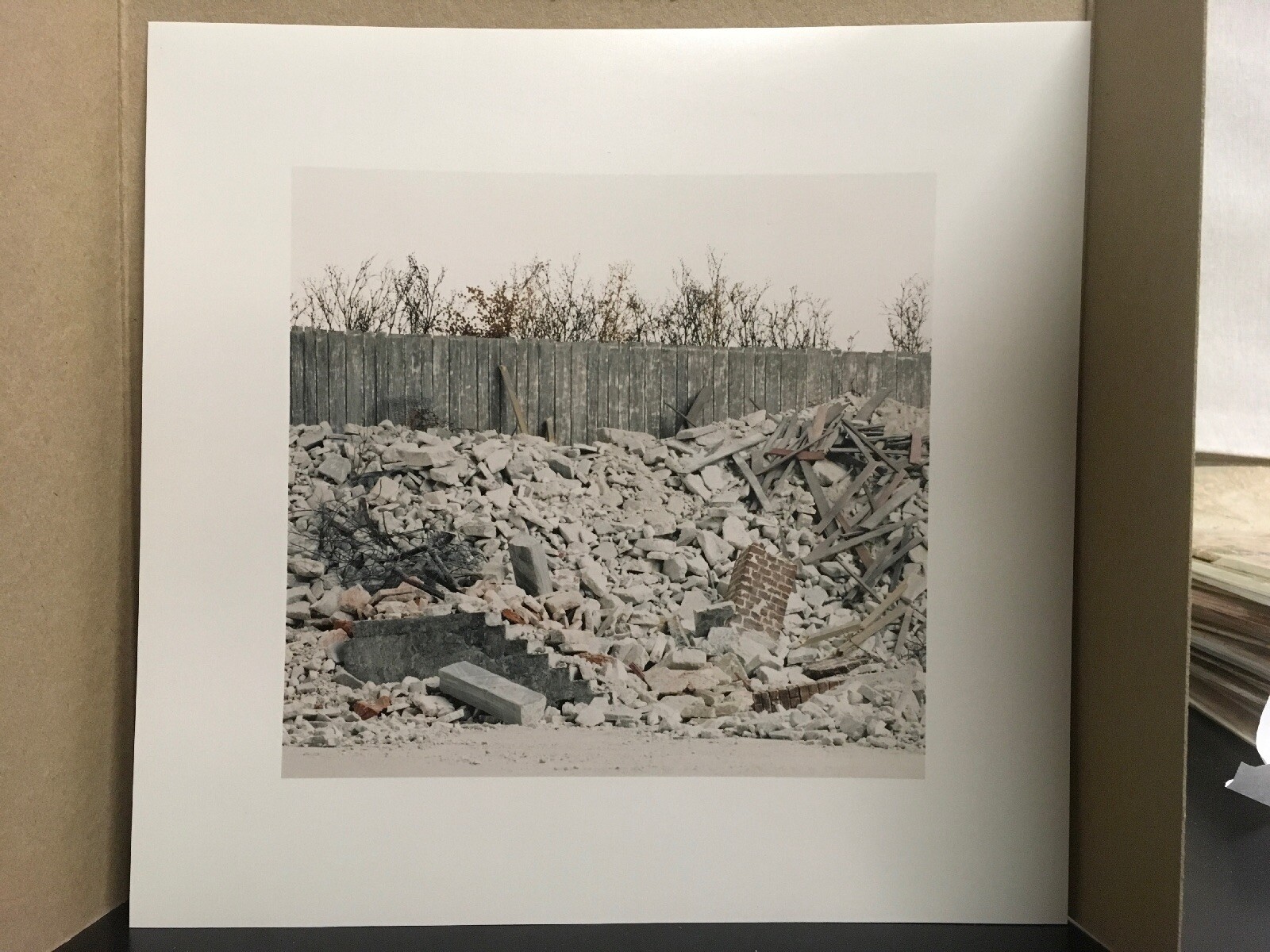 Oliver Boberg Listed German Modernist Photographer C Print signed!