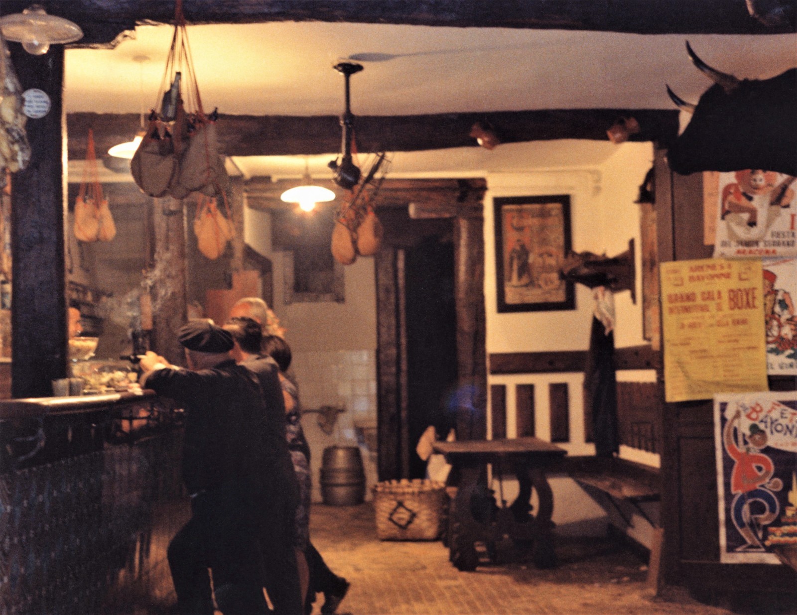 Fine Art Photo “Bar, San Sebastian”, Color Print San Sebastian, SpaIn 1960’s