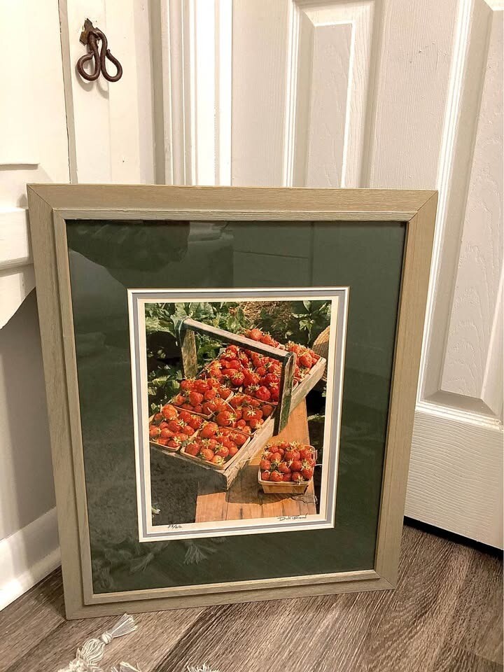 Dick Brown Photography “Strawberries” Limited Edition Amish Life Farmhouse Décor