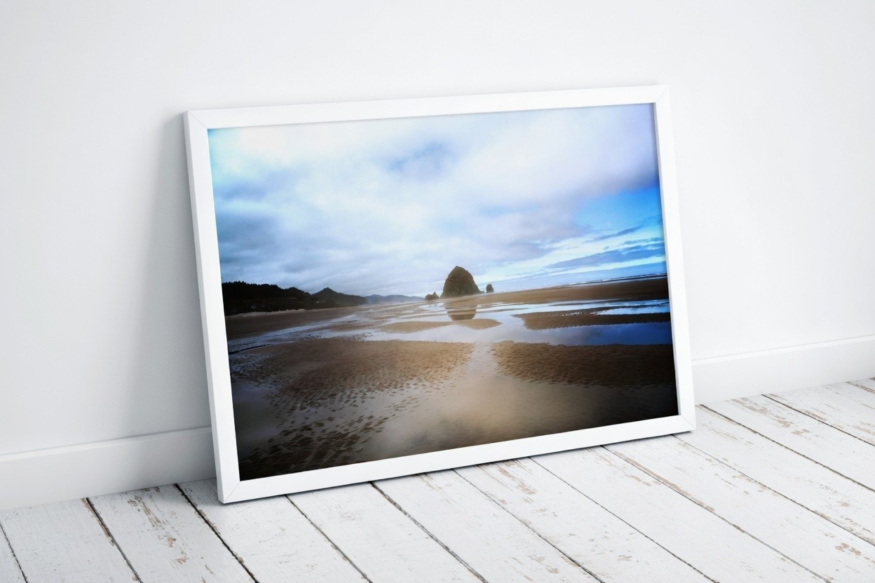 Cannon Beach Haystack Rock, Oregon – Photography Coastal Wall Art