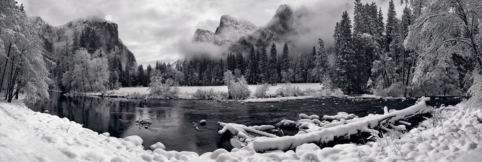 Peter Lik “Timeless” 150M – NEW – Sold Out 1 of 100 – Yosemite Mystic Valley B&W
