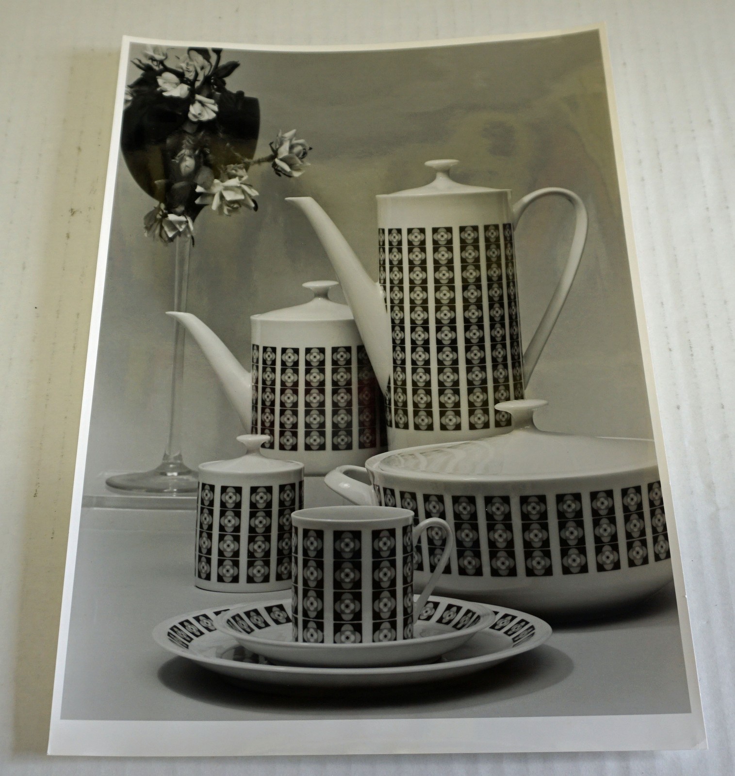 Willi Moegle Photography Silver Gelatin Print China Arzberg 2050 Dekor 32841