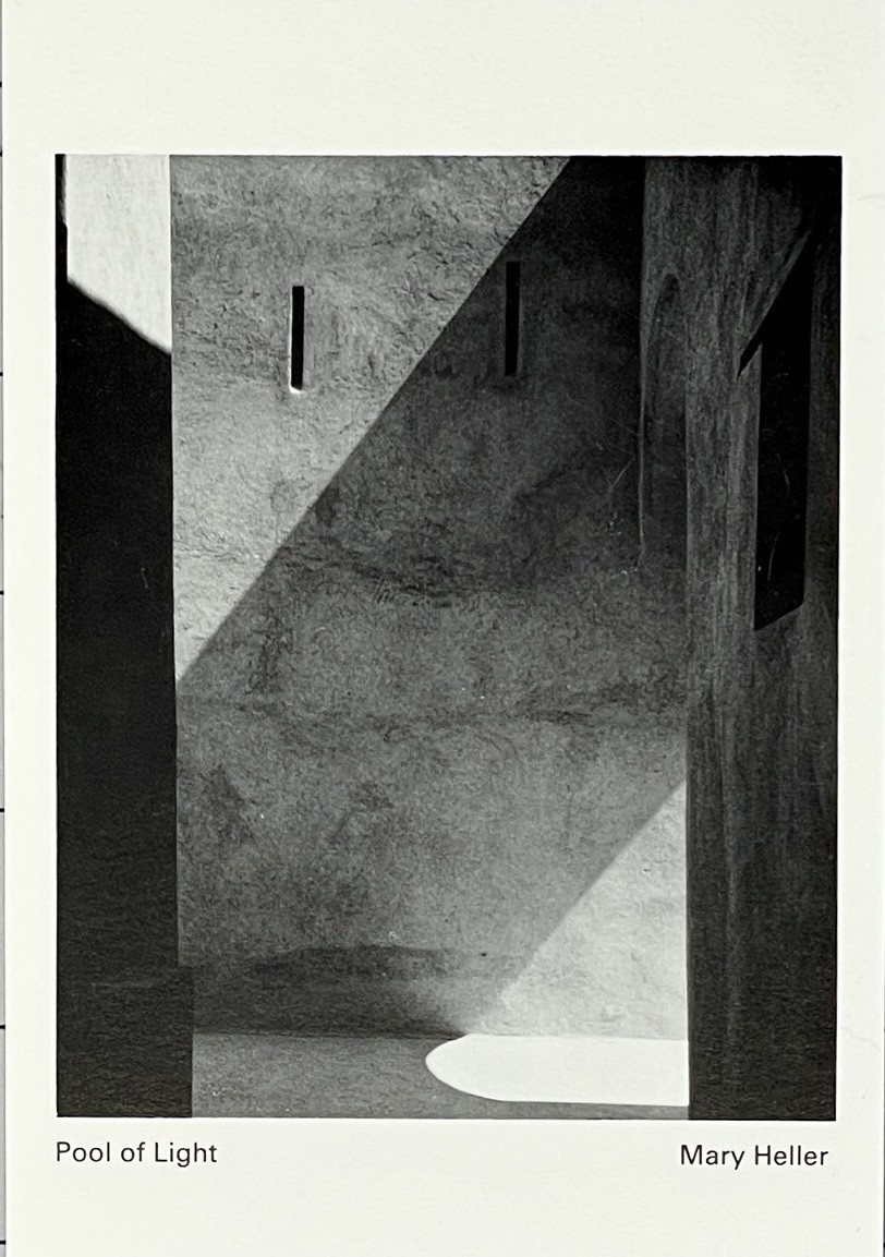 Mary Heller Art Show Announcement Card 1991 NYC – Photographs 1980-1990