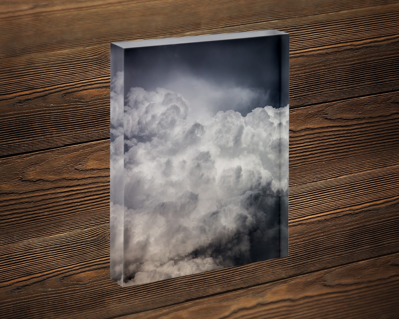 Cloud photography print thunderstorm wall art picture vertical nature home decor