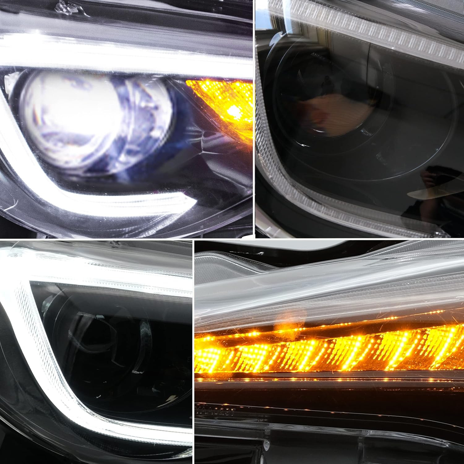 Headlight Assembly Fit for 2012-2016 Scion FR-S 2012-2021 Toyota 86 2013-2021 Su