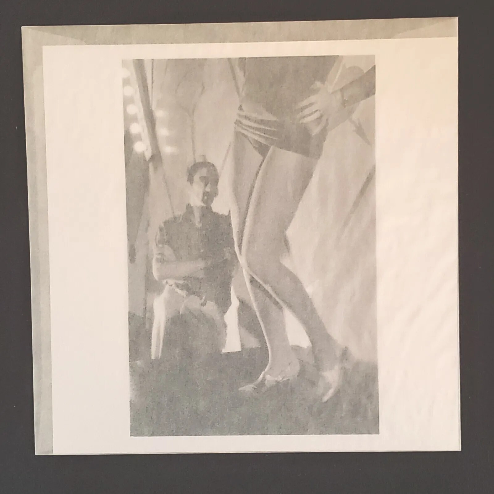 Susan Meiselas Magnum Square Print 6″x6″ “GAWKER…” New in Sealed Unopened Bag