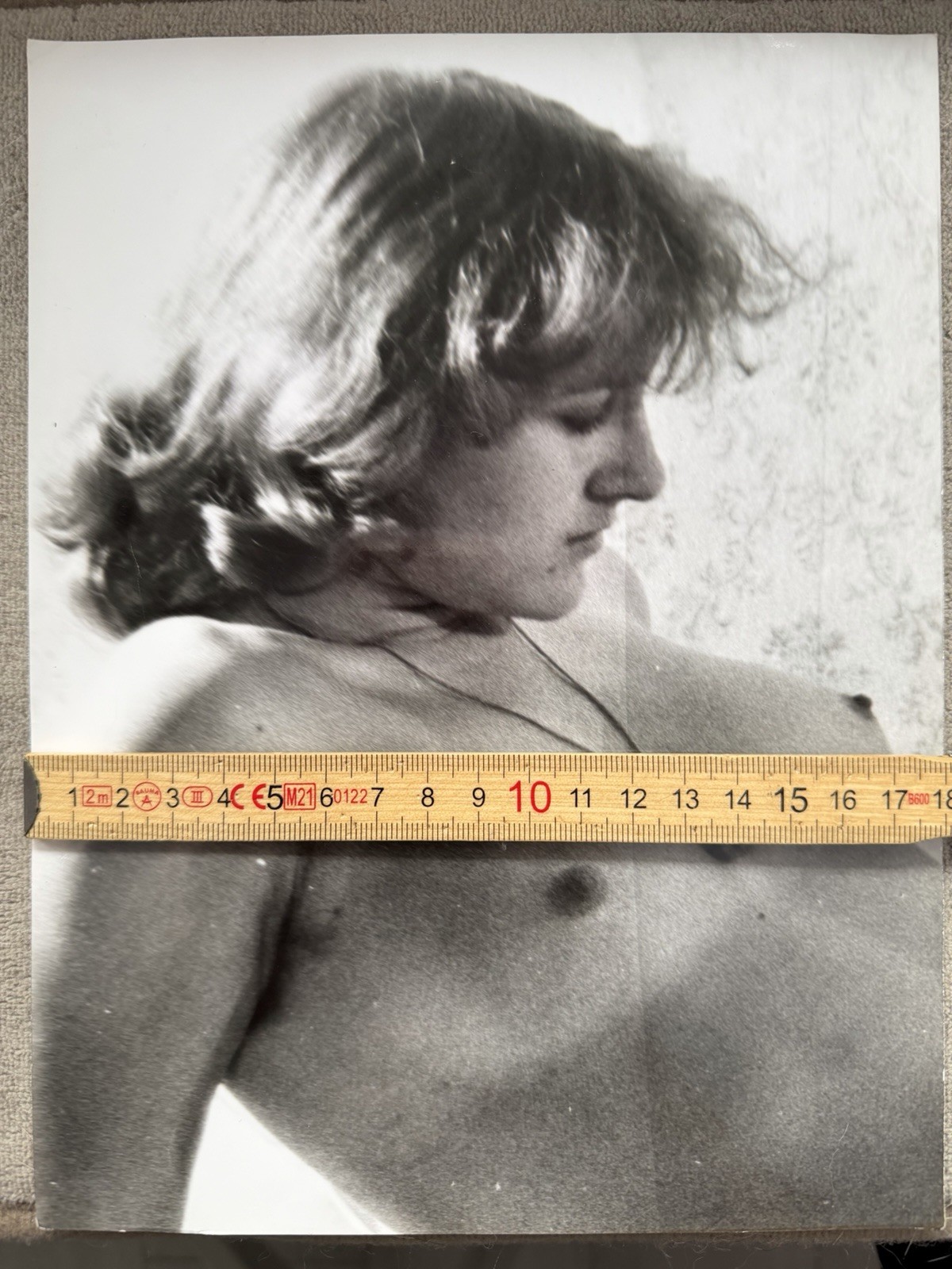 Vintage Nude Photography, Black and White Art Photo, Rare Collection