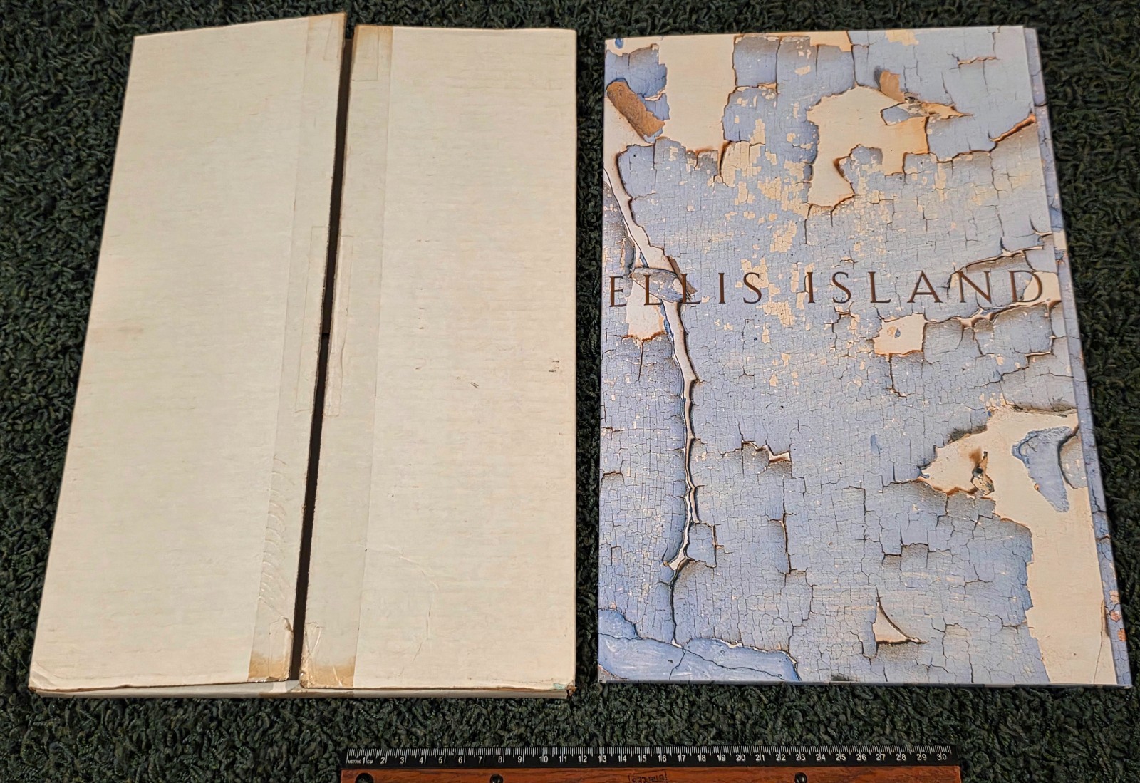 Ellis Island Pictorial Portfolio by Stephen Wilkes with 16 Plates