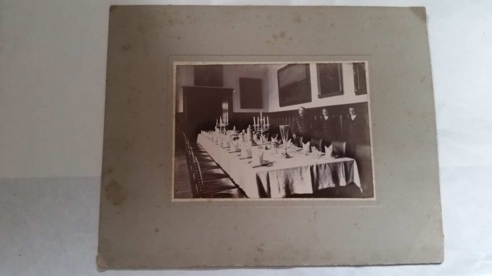 Photo Large Format 49 Officers Fair Bonn approx 1910s approx 13x18cm or 22x28cm