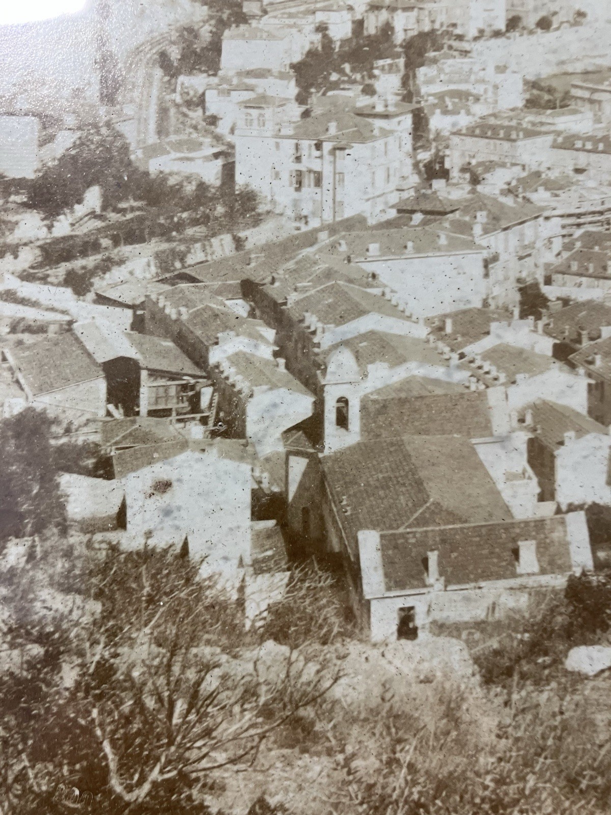 Jean GILETTA (1856-1933) Photograph Panorama Of Monaco General View 23 X 58 Cm