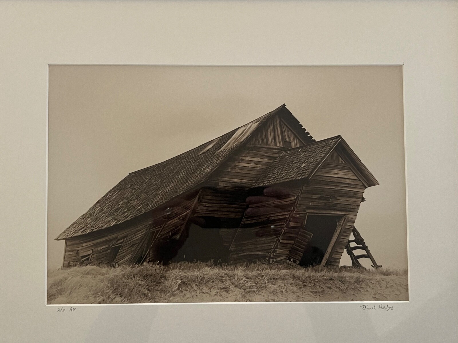 Brook Hedge Original Fine Art Photography Barn Rural America Lewes & Sandwich NH