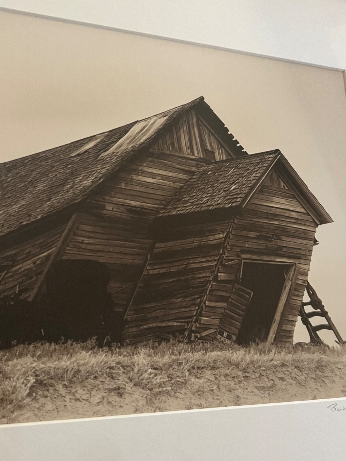 Brook Hedge Original Fine Art Photography Barn Rural America Lewes & Sandwich NH