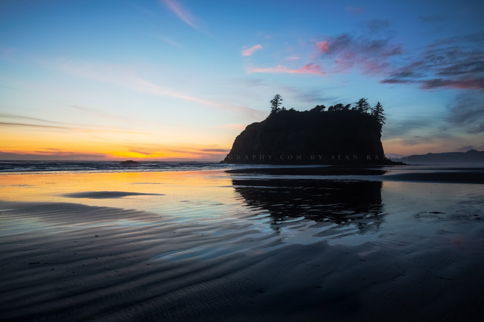 Pacific Northwest Photography Print – Sea Stack at Ruby Beach Washington State