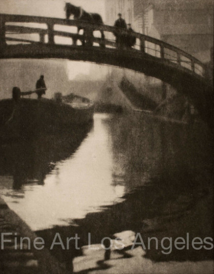 Alvin Langdon Coburn Photo, “Regent’s Canal, London” 1904