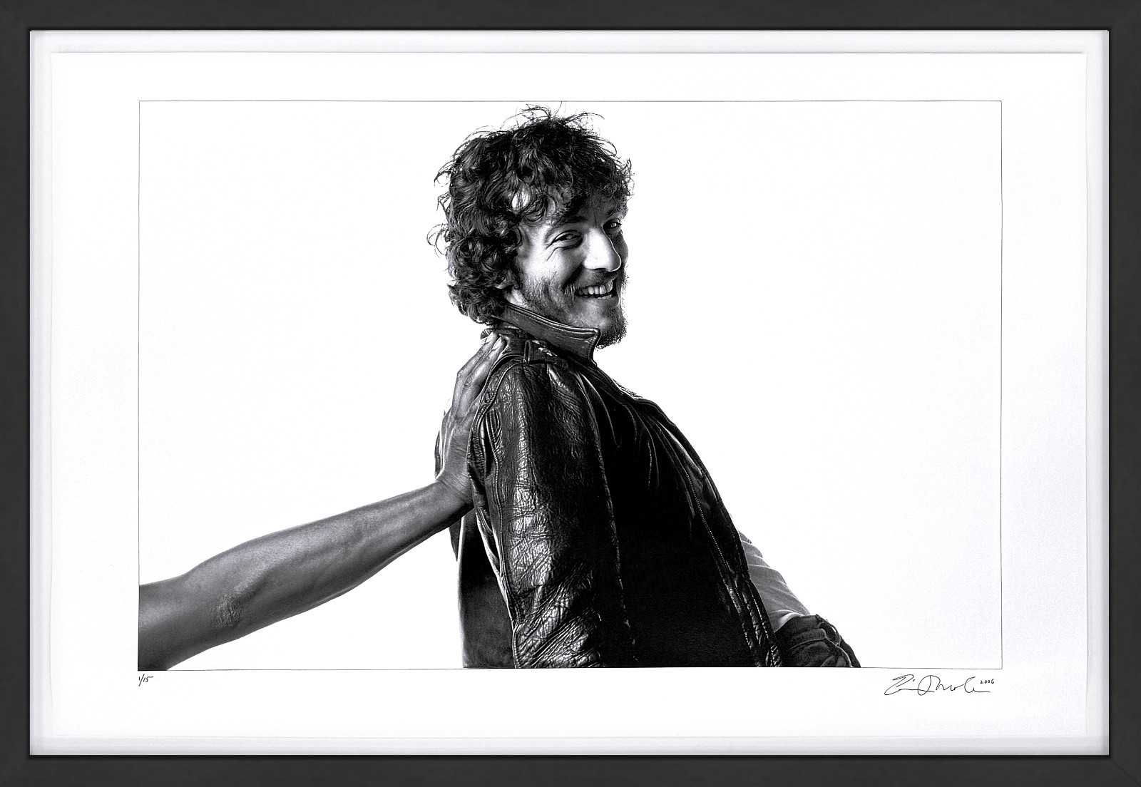 Eric Meola “Tenth Avenue Freeze-Out” | Signed Print | Bruce Springsteen | 27×39″