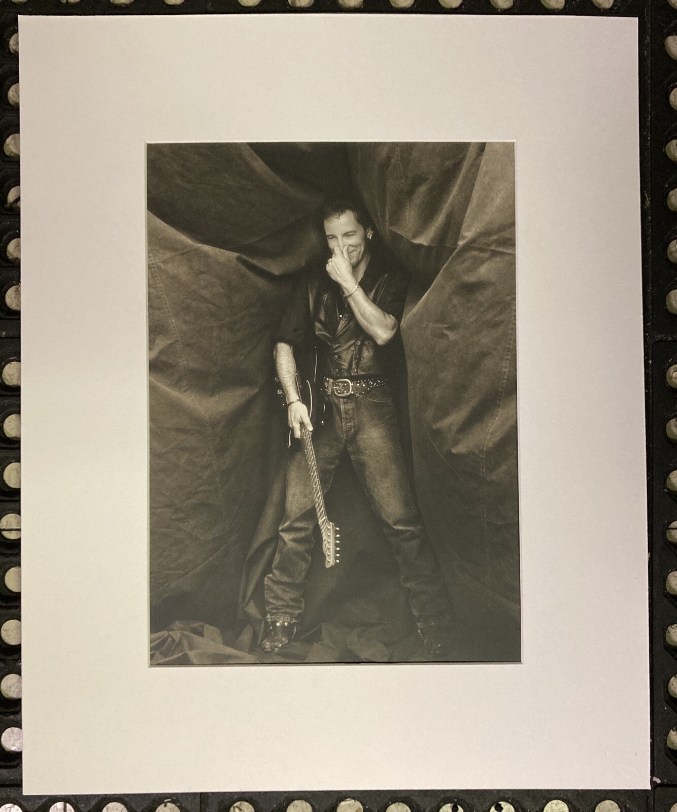1992 Set Of TWO BRUCE SPRINGSTEEN Photogravure Herb Ritts matted