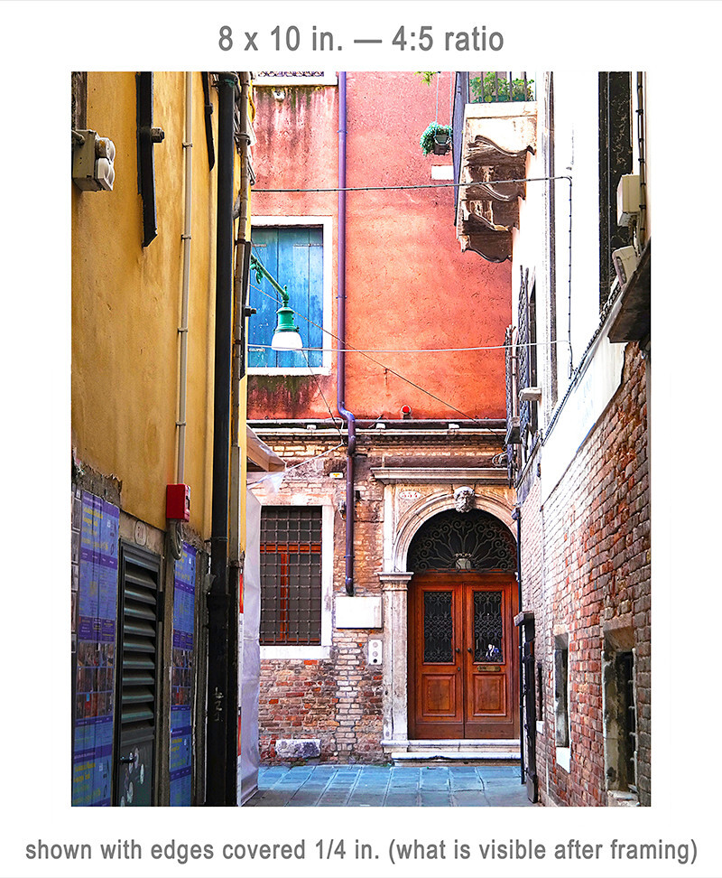 “Venetian Lane” | Venice, Italy | Luster photo print | 4 sizes | S1683