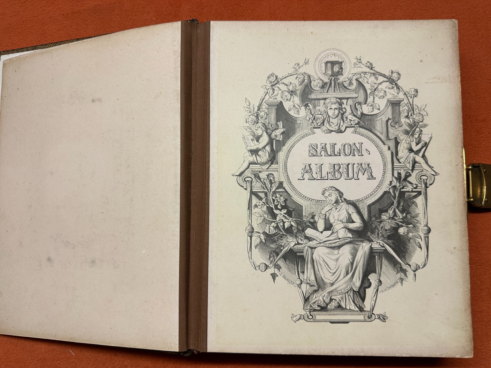 Old Photo Album CAB, Magnificent Album Salon Album TE210925/543