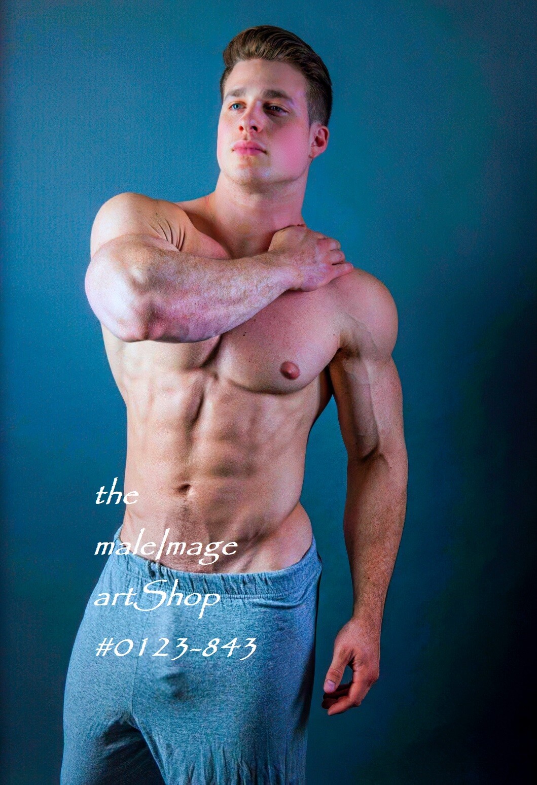 MALE PORTRAIT #0123-843- free shipping in usa