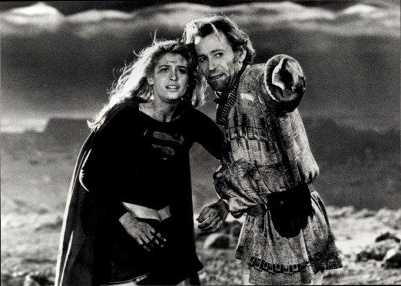 Press Photo Movie Scene, Supergirl, Helen Slater, Peter O’Toole – 10624820