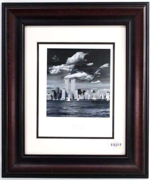 World Trade Center New York City Skyline Signed Photograph “To Remember is to Ho