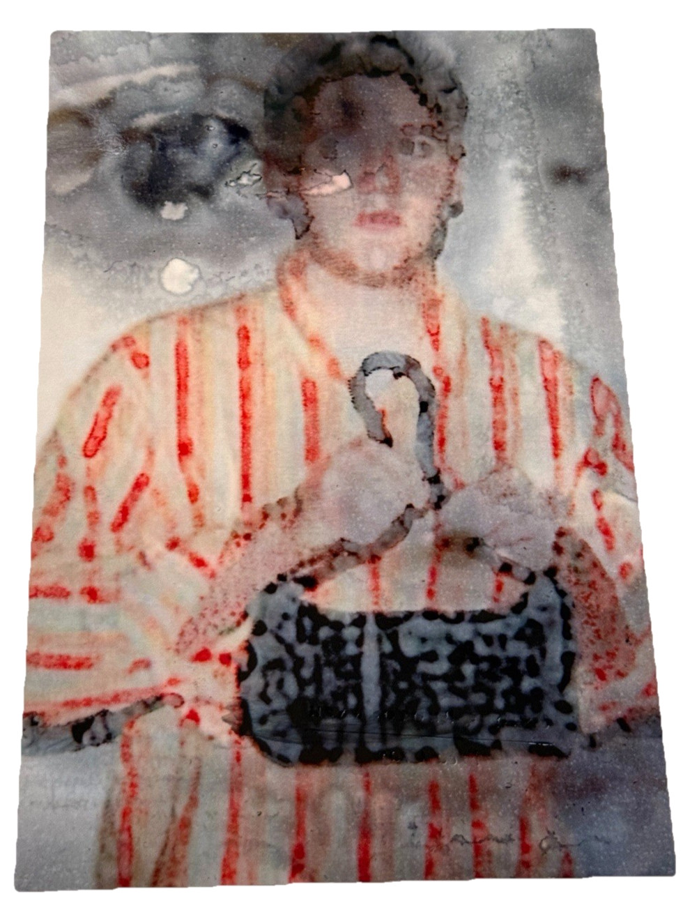 FRED CRAY (1957- PRESENT) NEW YORK CITY UNIQUE FIGURE PORTRAIT PHOTOGRAPH