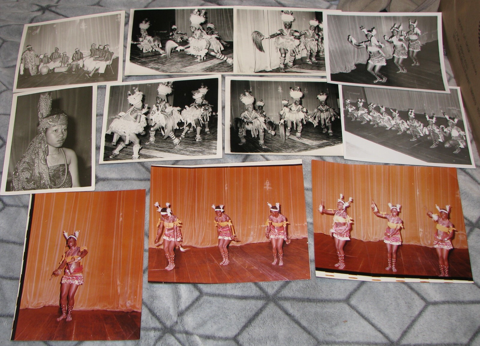 African Tribal Dance 8×10 & 8×7 Photos Lot of 11
