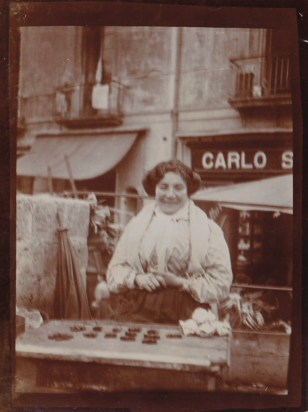 Photo – Street Vendor – Italy circa 1910/15