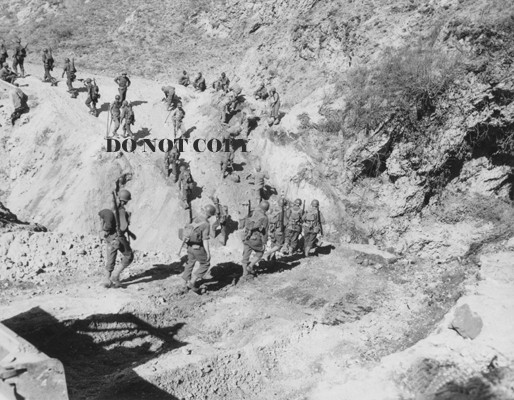 WWII US Army 3rd Div. 7th Infantry Avellino Italy Photographic Reprint