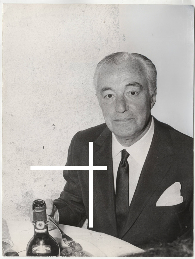 27x21cm Vintage Archive Photo 1974 Director Vittorio de Sica – Roma’s Press Photo