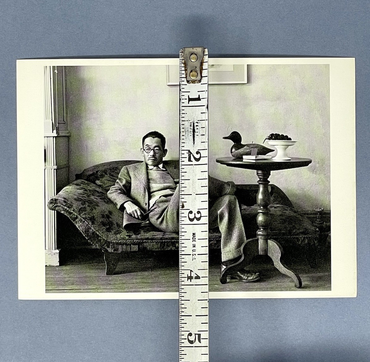 Yasuo Kuniyoshi Art Print Card Photo By Arnold Newman Fotofolio 4.25”x6” Painter