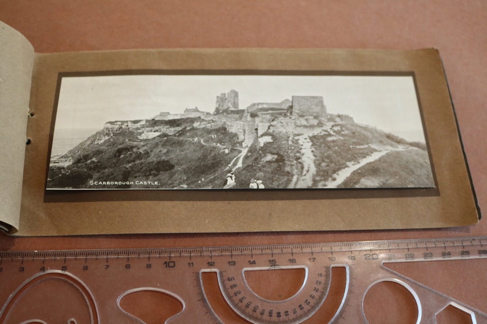 Very Old Souvenir Booklet with Six Photos – Scarborough 1880 -1910??? England