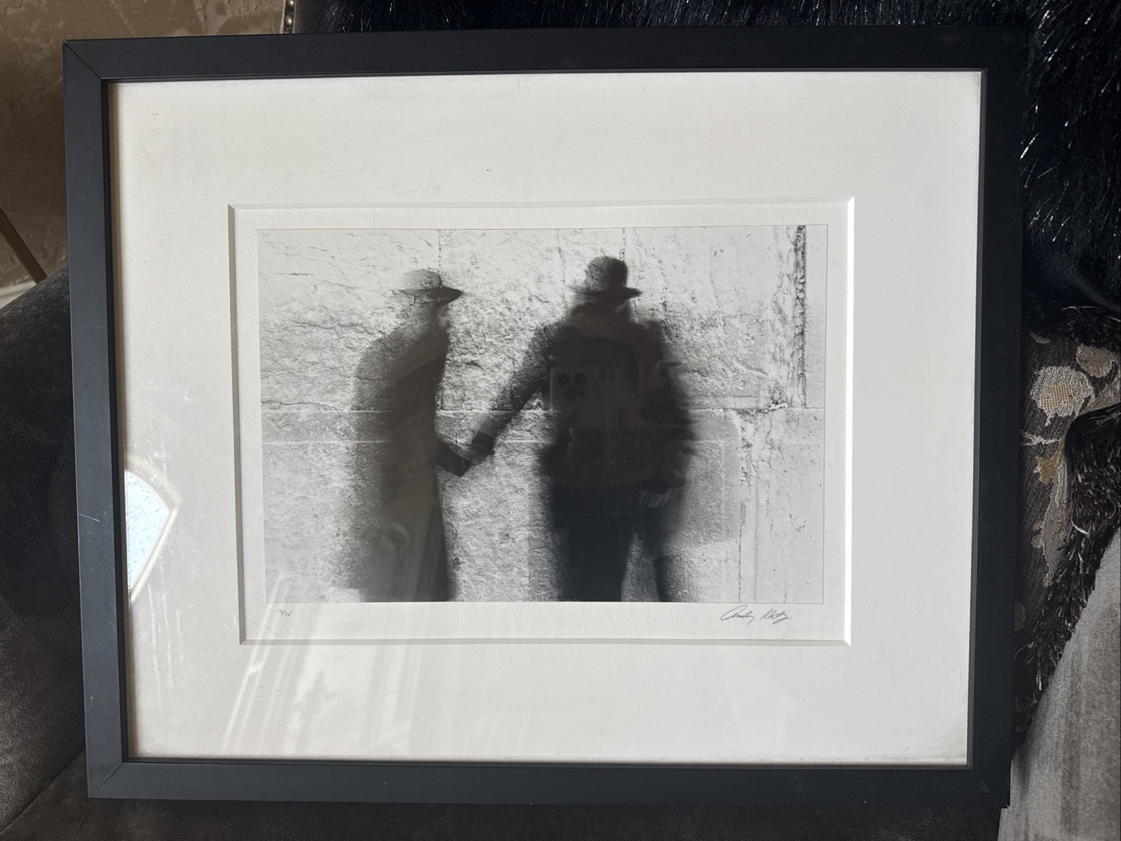 Andy Katz SHADOWS B&W 8 x 13 Photograph Framed 17 x 25