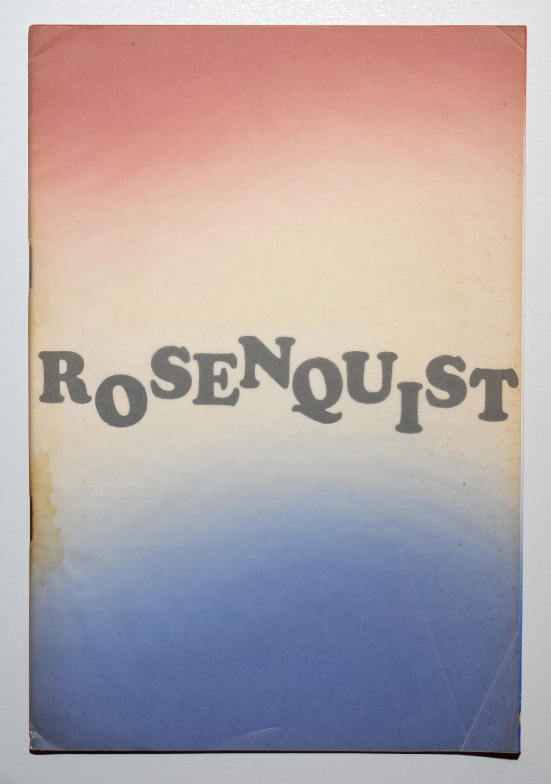 James Rosenquist. Galerie Ileana Sonnabend, Paris 1968