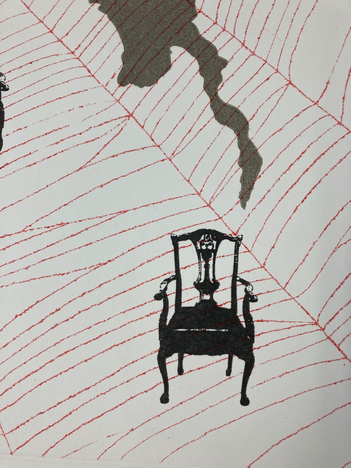 LAUREN EWING Signed THE BRITISH CHAIRS Monotype 1993 INDIA PARTITION Limited Ed