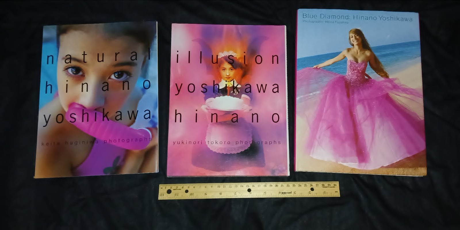Hinano Yoshikawa photo books, 5 Books and 2 Magazines, total of 7