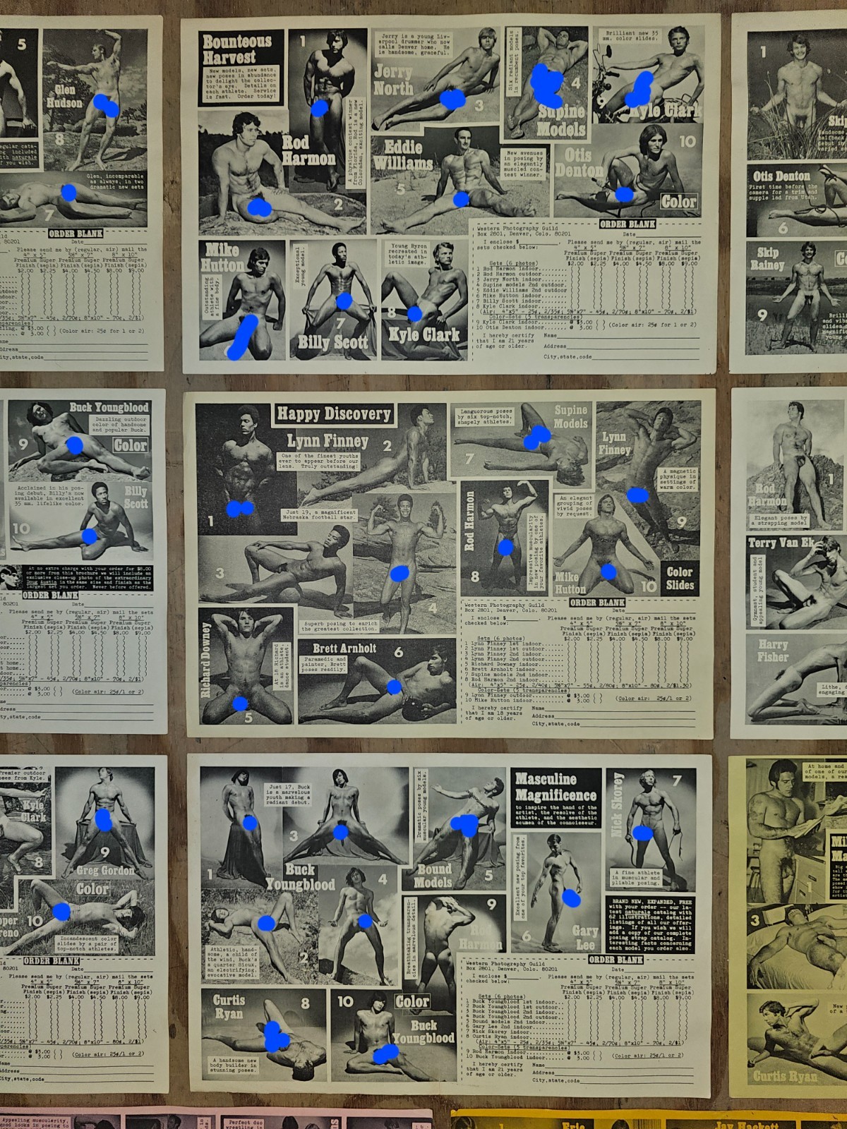 Gay Interest Male Model Photography – Write in Order Mailers 1950s-70s
