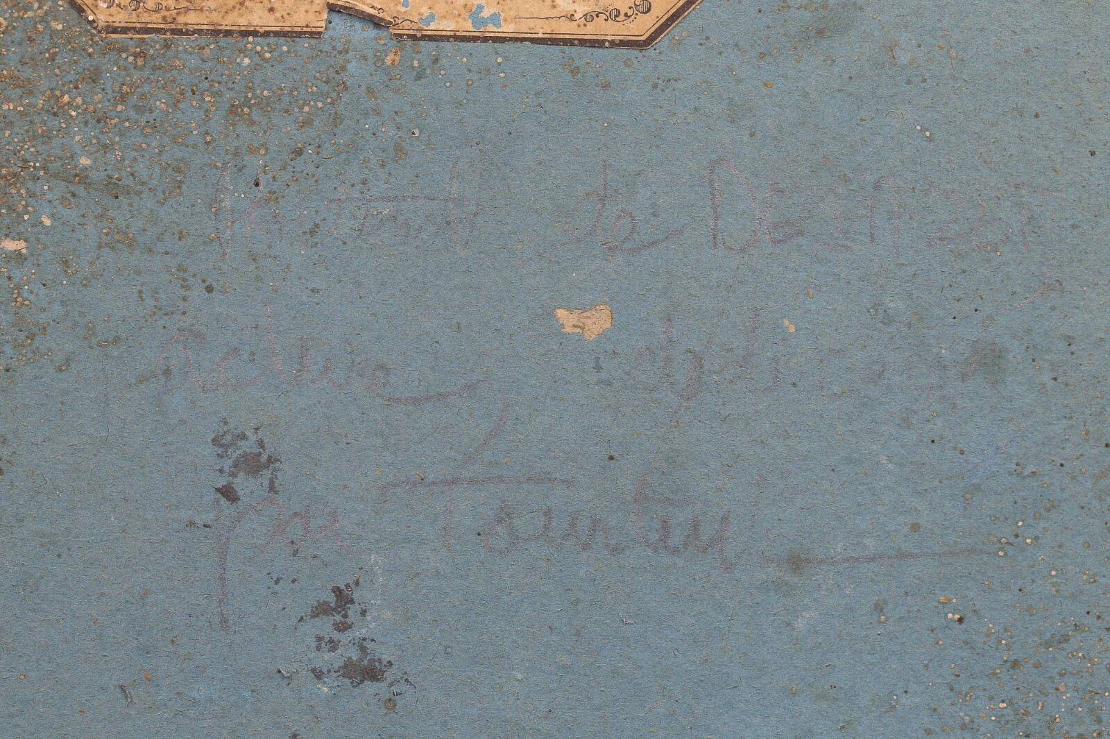Joseph Tourtin (XIX – Xx)Portrait Dedication Actress Virginie Dejazet Museum