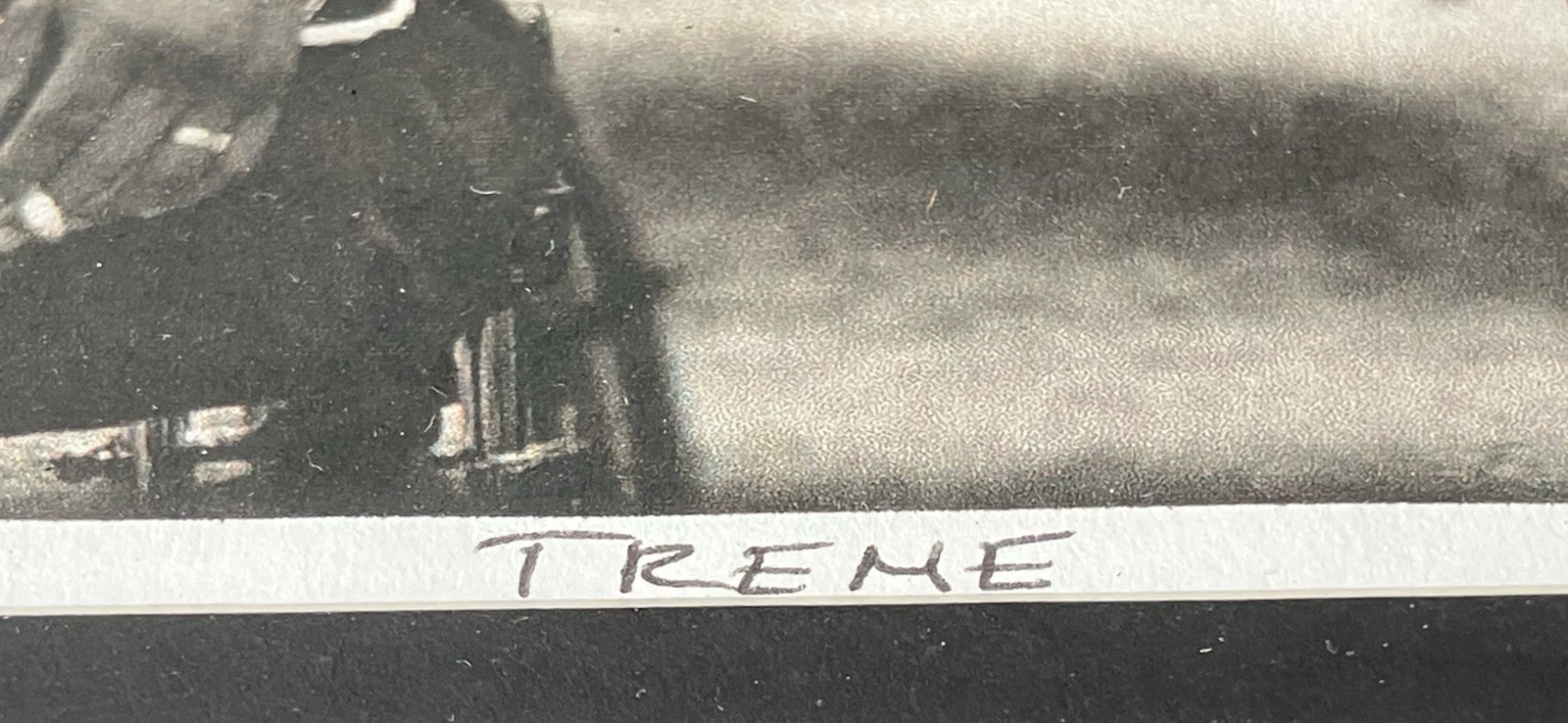 Vintage 2nd Line Original B&W Photo NOLA Tremé Musician in Wheelchair w/ Trumpet