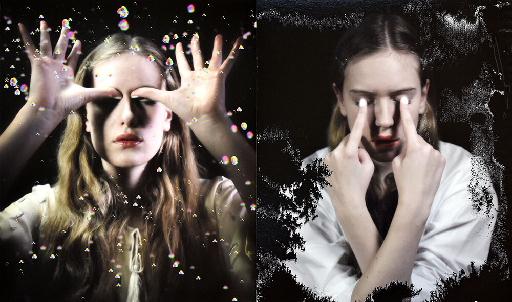 Eder, The Colour TV. [5 Original Inkjet Print Photographs…].