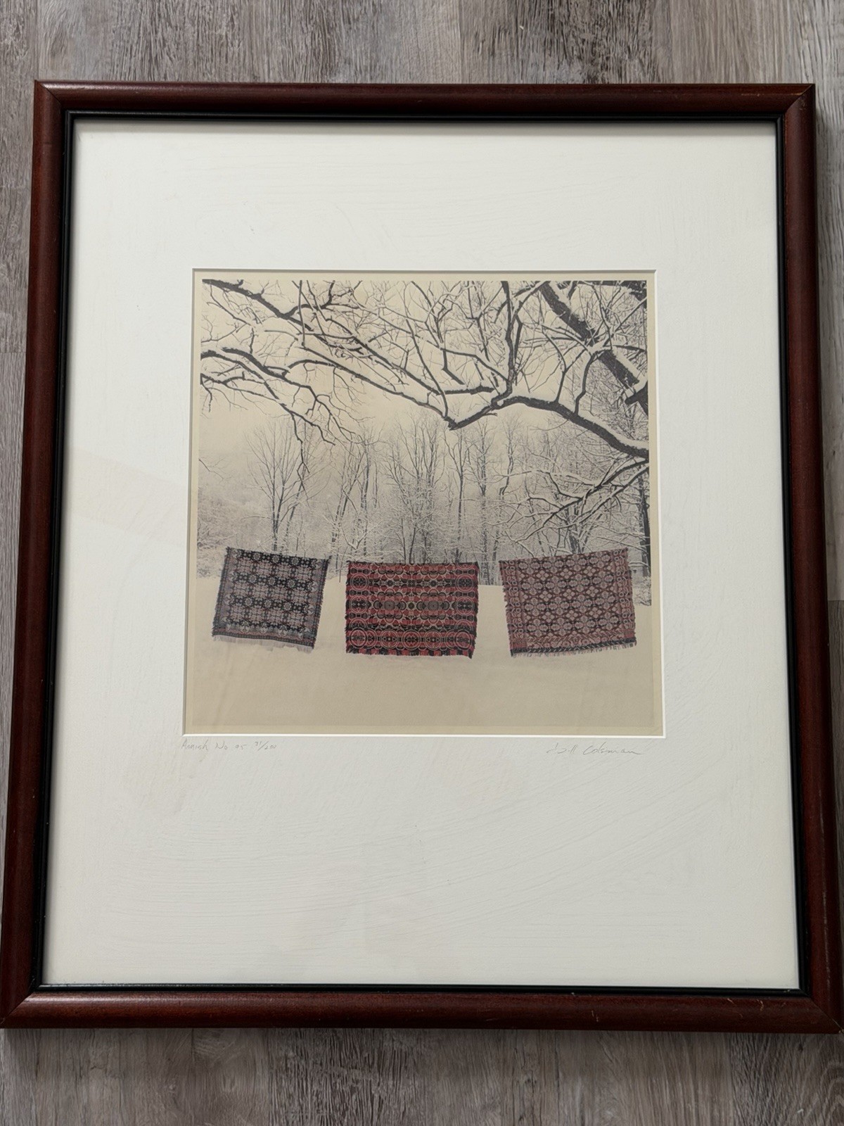 Limited edition photograph by Bill Coleman, titled “Amish No. 95 31/200