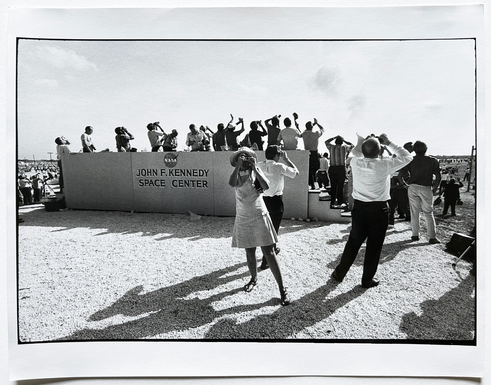 Garry WINOGRAND: Apollo 11 Moon Shot, Cape Kennedy, FL, 1969 / GWHK-01 / SIGNED